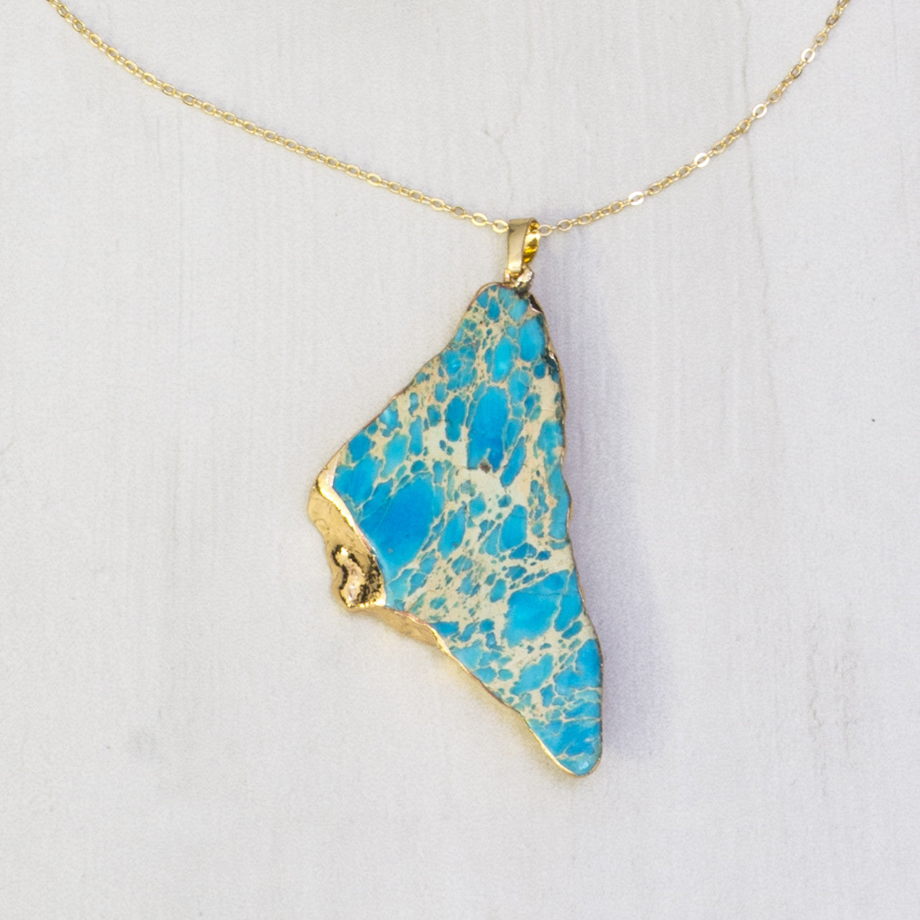 Elba Ocean Jasper Necklace