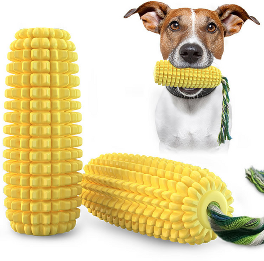 Pet Hot Sale Dog Toy Corn Molar Grinding Stick Chew Toy Dog Chew  Pet Interactive Dog Toys