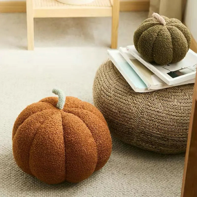 High Quality Promotion Ins Hot Sale Funny Pumpkin Pillow Creative Sofa Cushion Halloween Decoration Cute Christmas Children Gift
