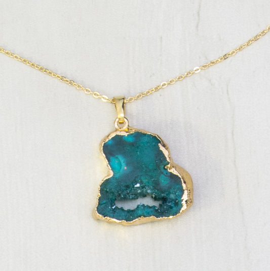 Yaffa Geode Necklace