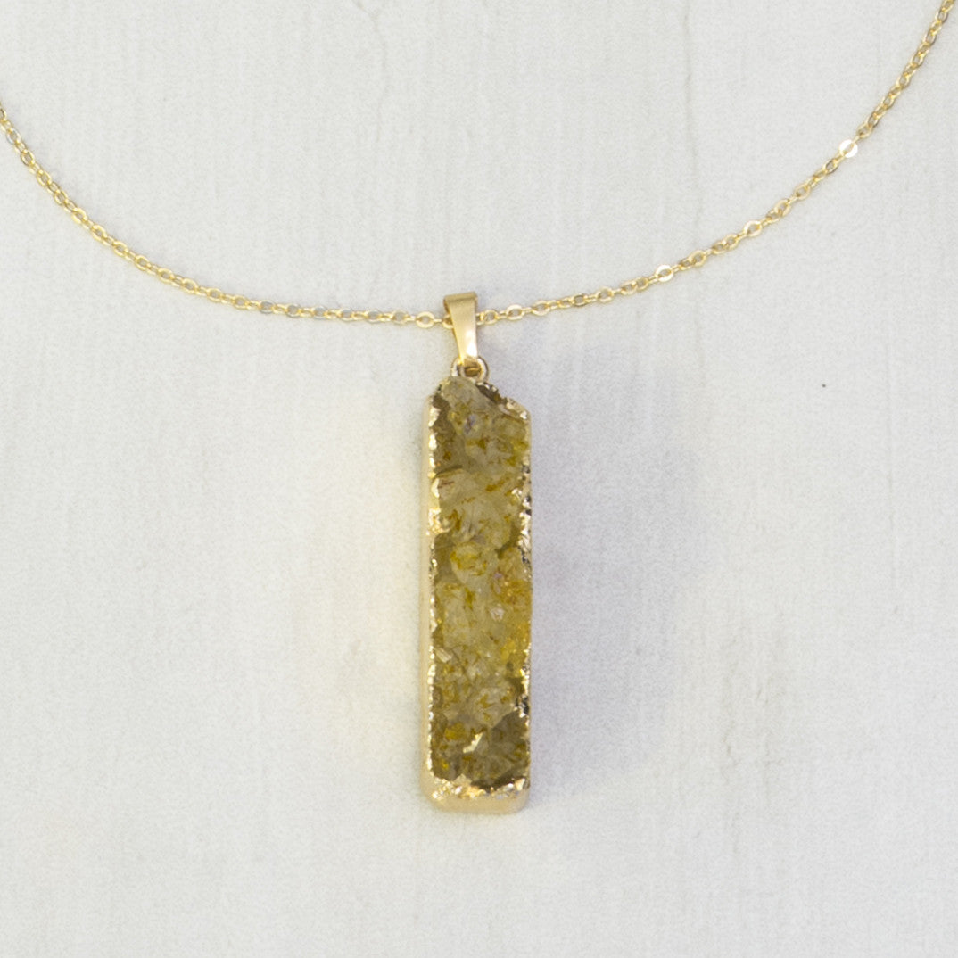 Venus Geode Necklace