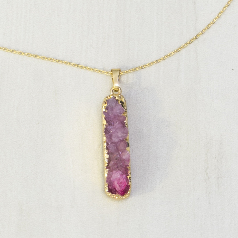 Odelia Geode Necklace