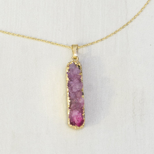 Odelia Geode Necklace
