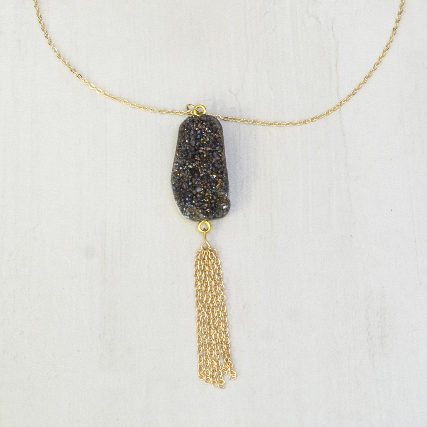 Onora Geode Necklace