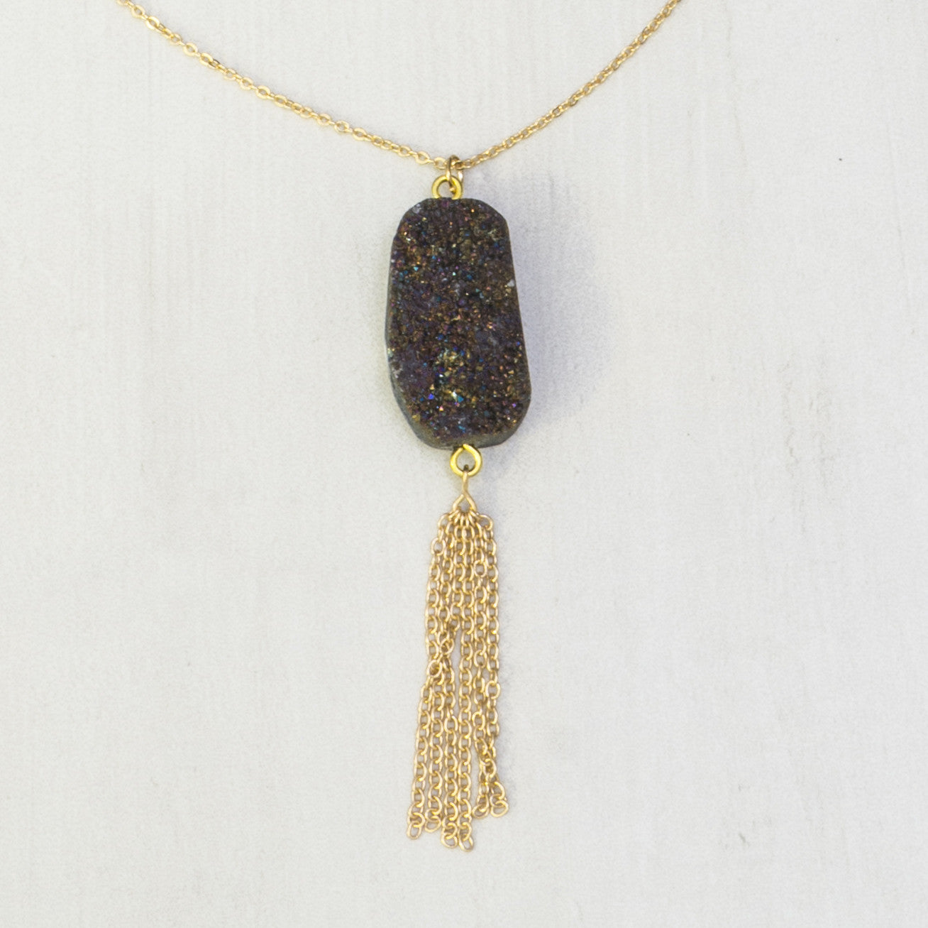 Oralie Geode Necklace