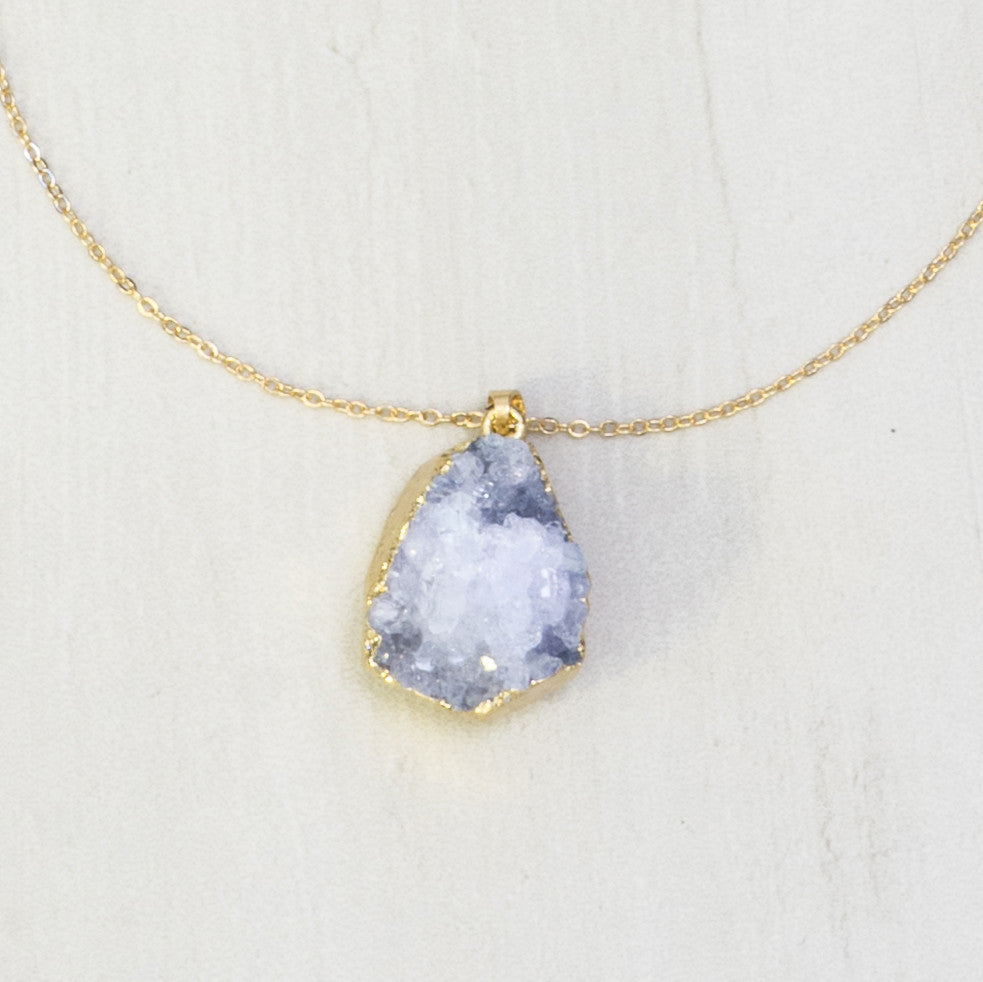 Oriana Geode Necklace