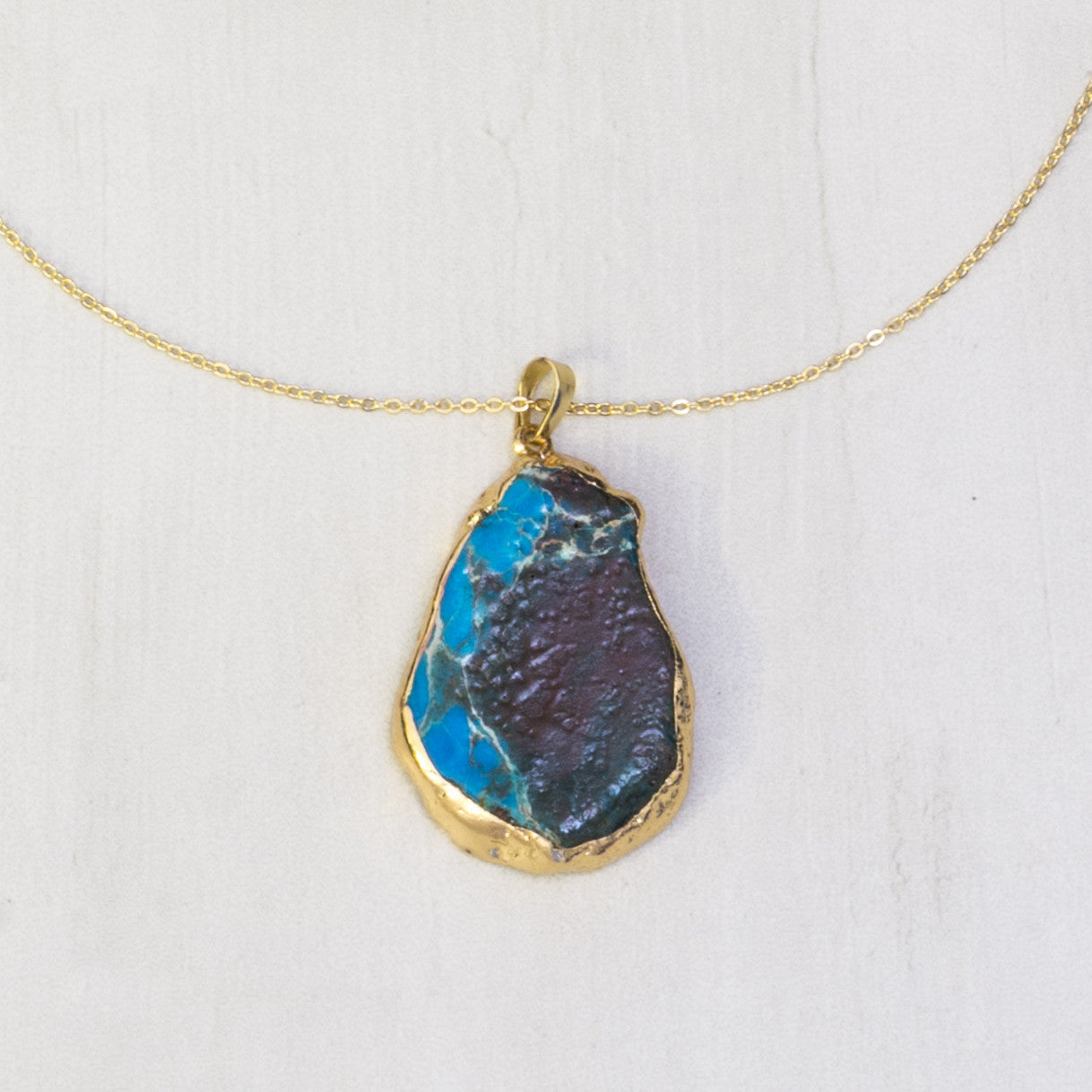 Elmira Geode Necklace