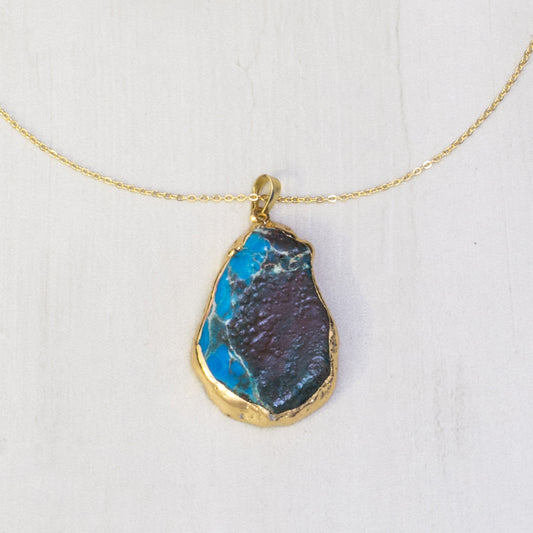 Elmira Geode Necklace