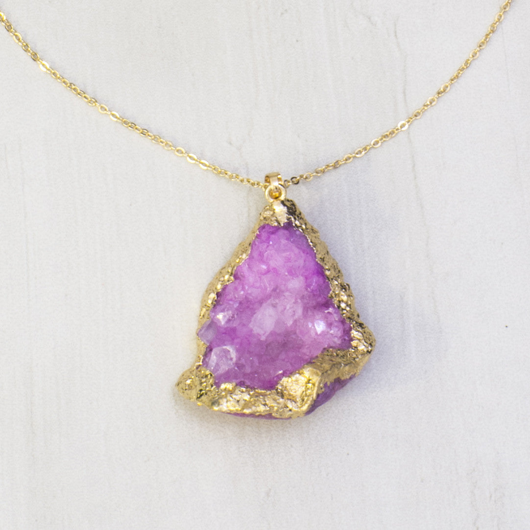 Em Geode Necklace