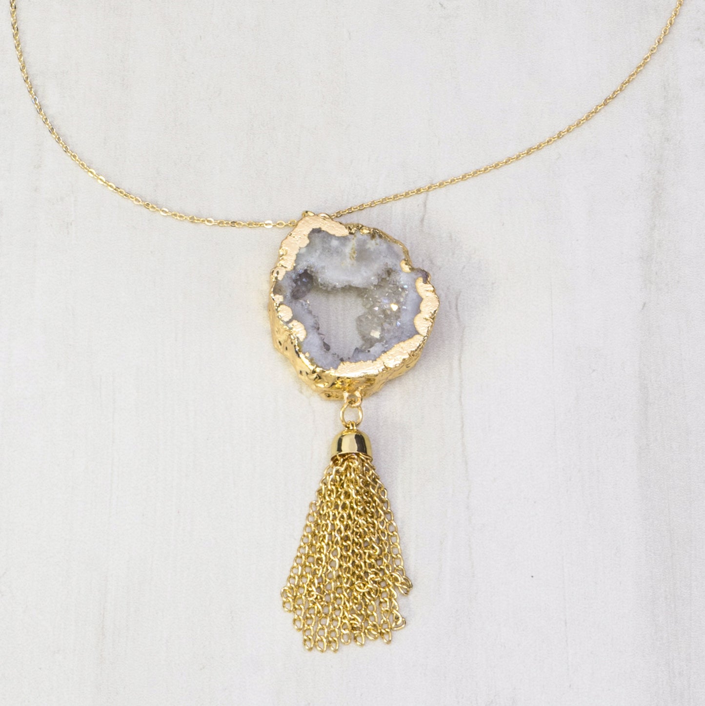 Erasma Geode Necklace