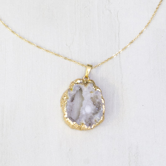 Vada Geode Necklace