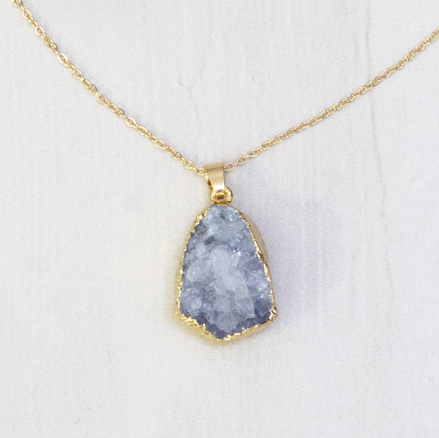 Tonio Geode Necklace