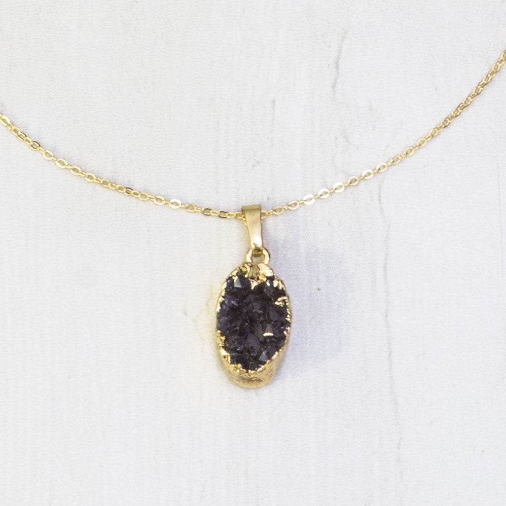 Uma Geode Necklace