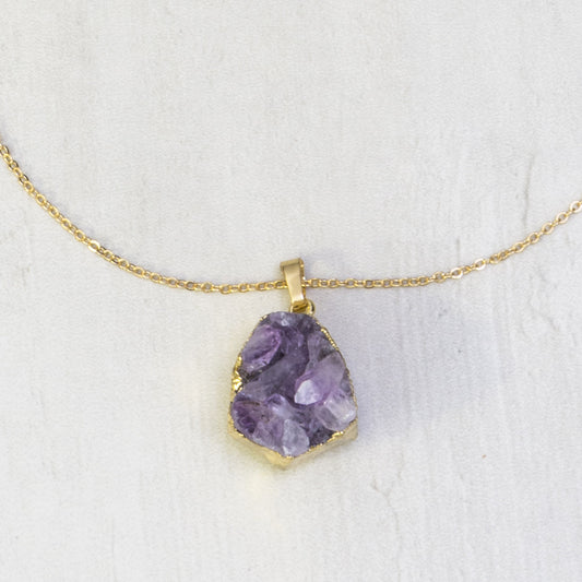 Gaspar Geode Necklace